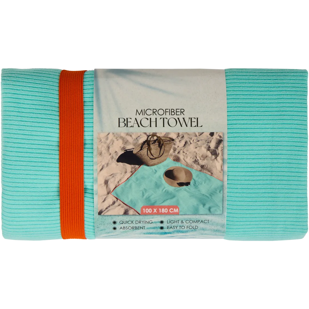 Serviette de plage en microfibre