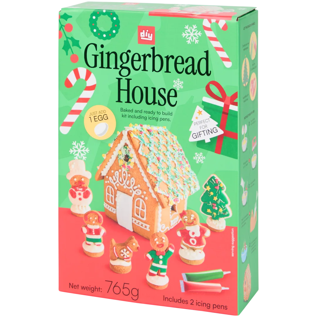 DIY-Lebkuchenhaus