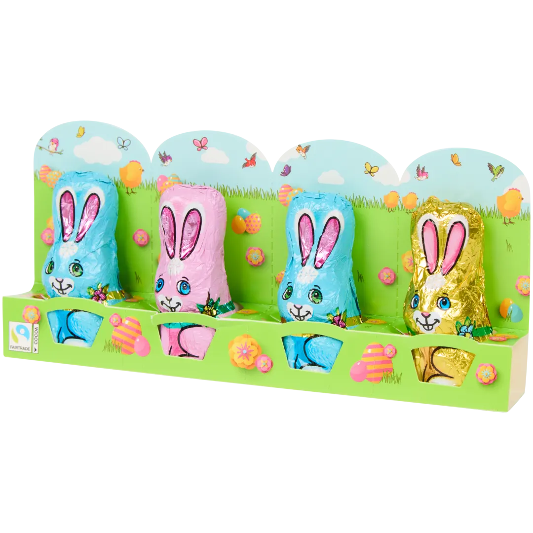 Conigli pasquali di cioccolato 1