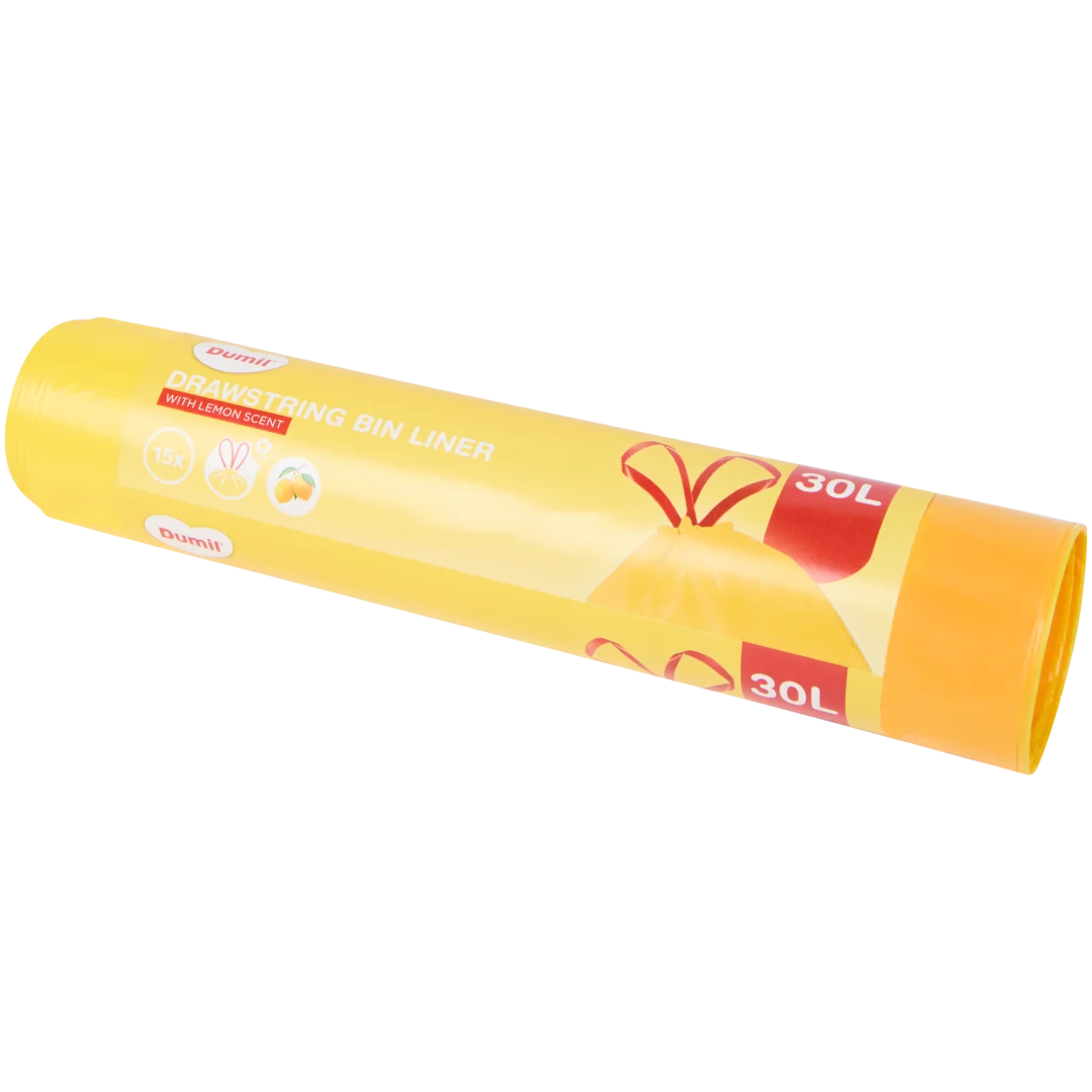 Worki na śmieci ze sznurkiem Dumil Cytryna 1