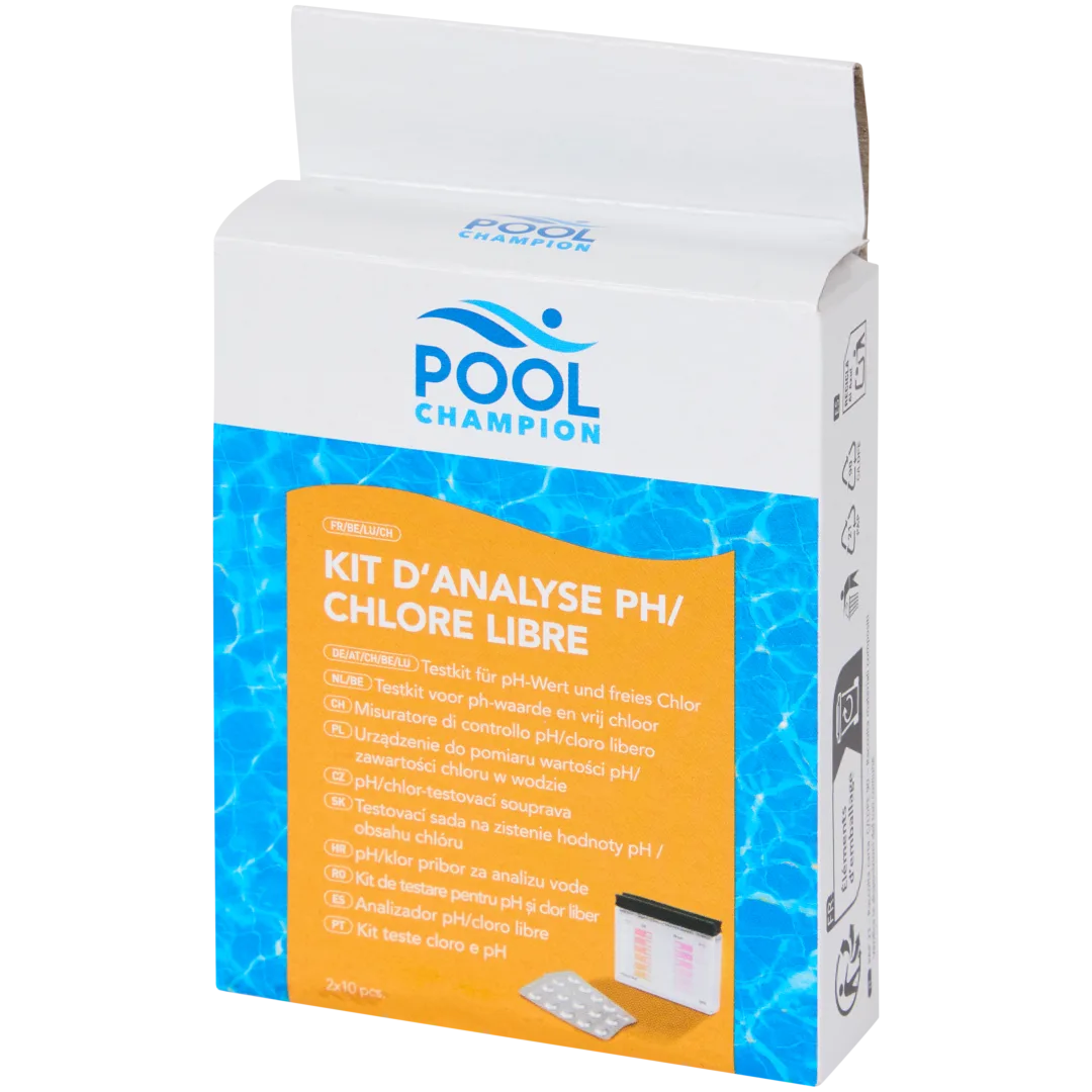 Kit de análise de pH e cloro Pool Champion