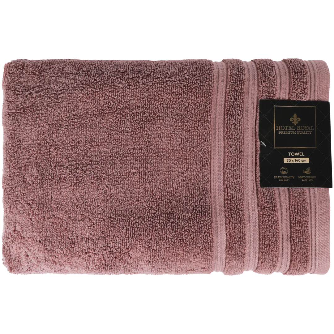 Telo doccia Hotel Royal Pink Mauve