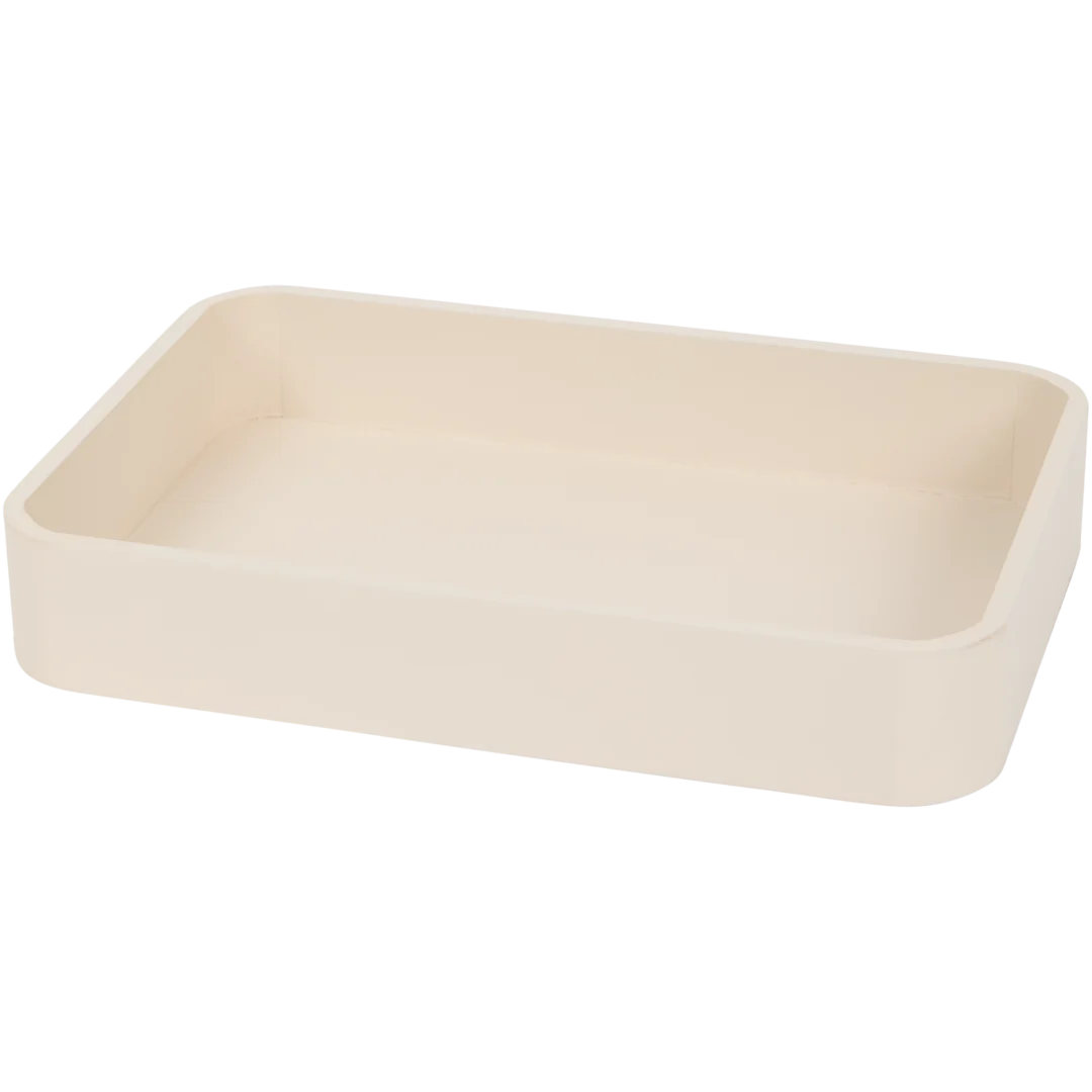 Bandeja con apariencia de madera