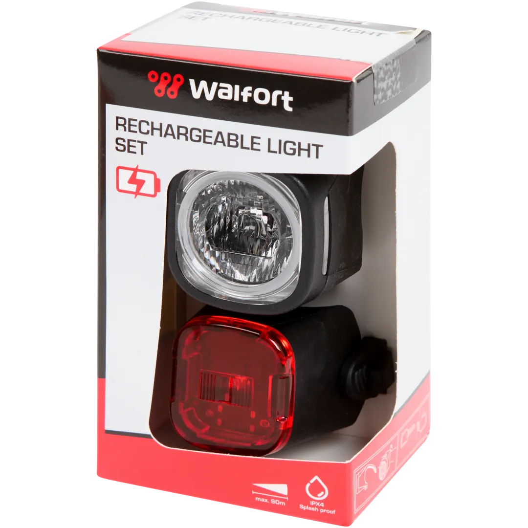 Luci bici ricaricabili Walfort 3