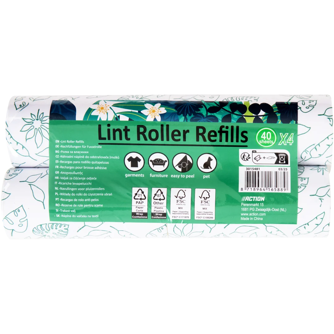 Recharges brosse adhésive 2