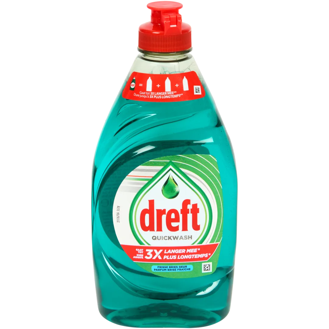 Liquide vaisselle Dreft Quickwash Brise Fraîche 1