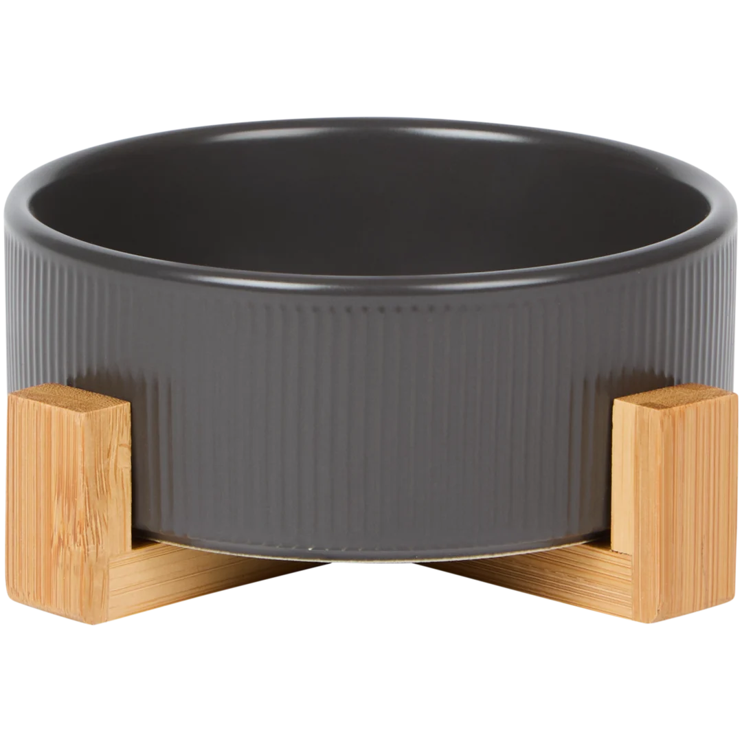 Gamelle avec socle en bambou