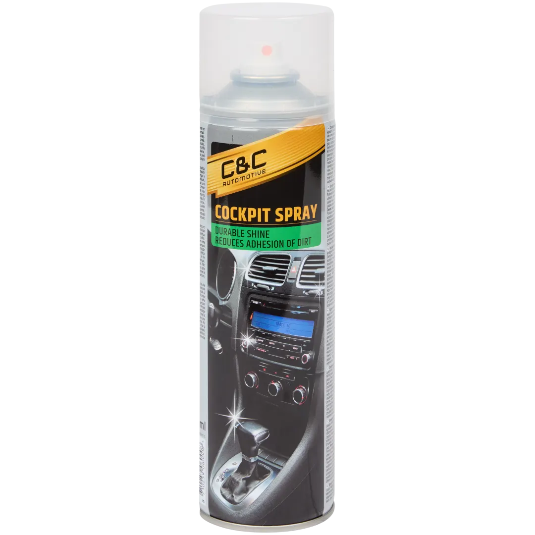 Spray nettoyant pour tableau de bord C&C