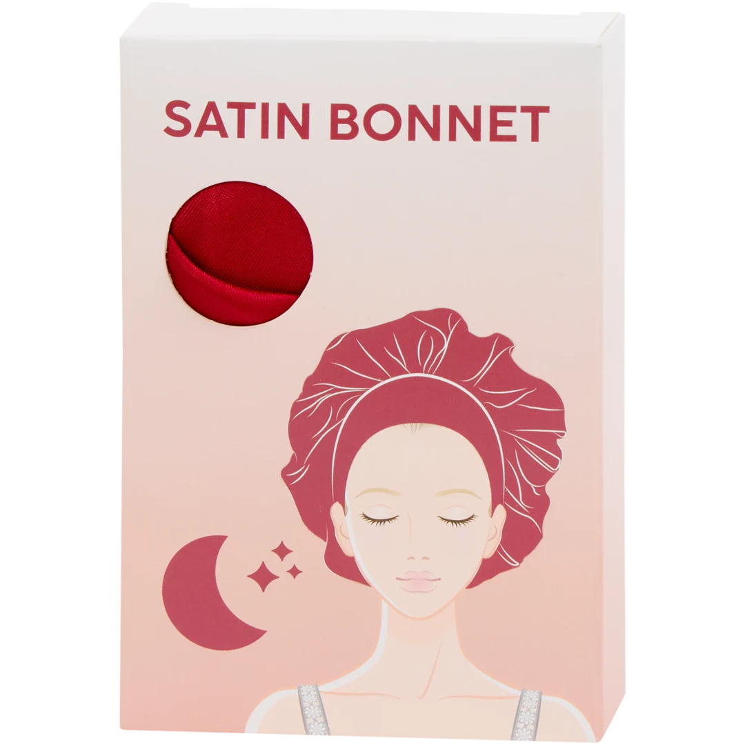 Satin-Schlafhaube