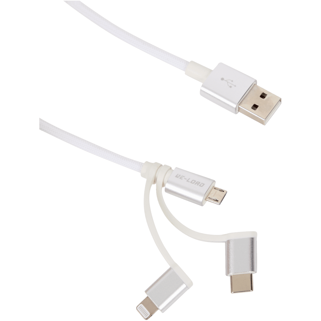 Vysokorychlostní nabíjecí a datový kabel 3 v 1 Re-load