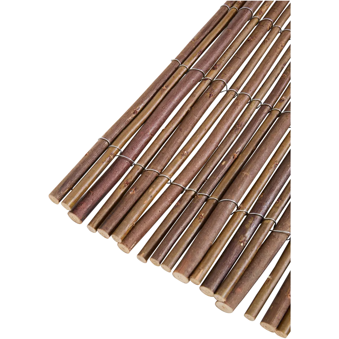 Clôture brise-vue en saule