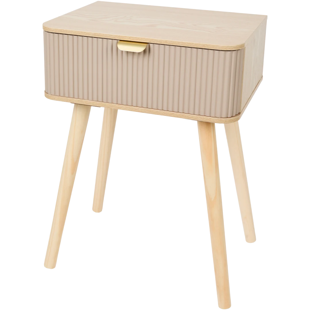 Table de chevet en bois 1