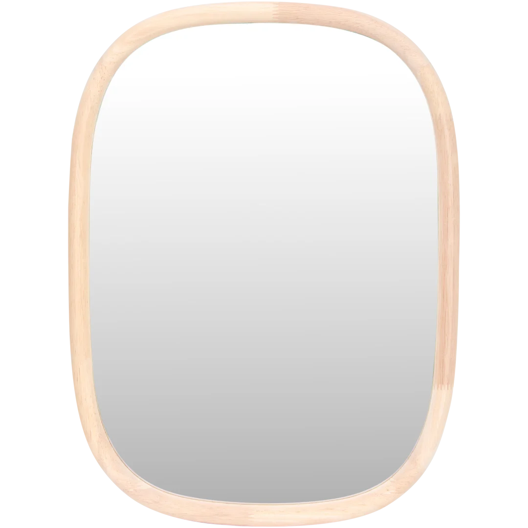 Lustro z drewnianą ramą 1