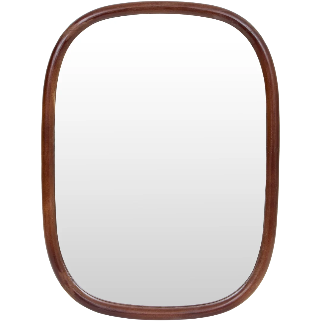 Lustro z drewnianą ramą 2