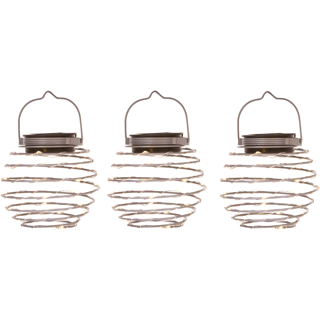 Oświetlenie spiralne zasilane energią słoneczną Solar 3