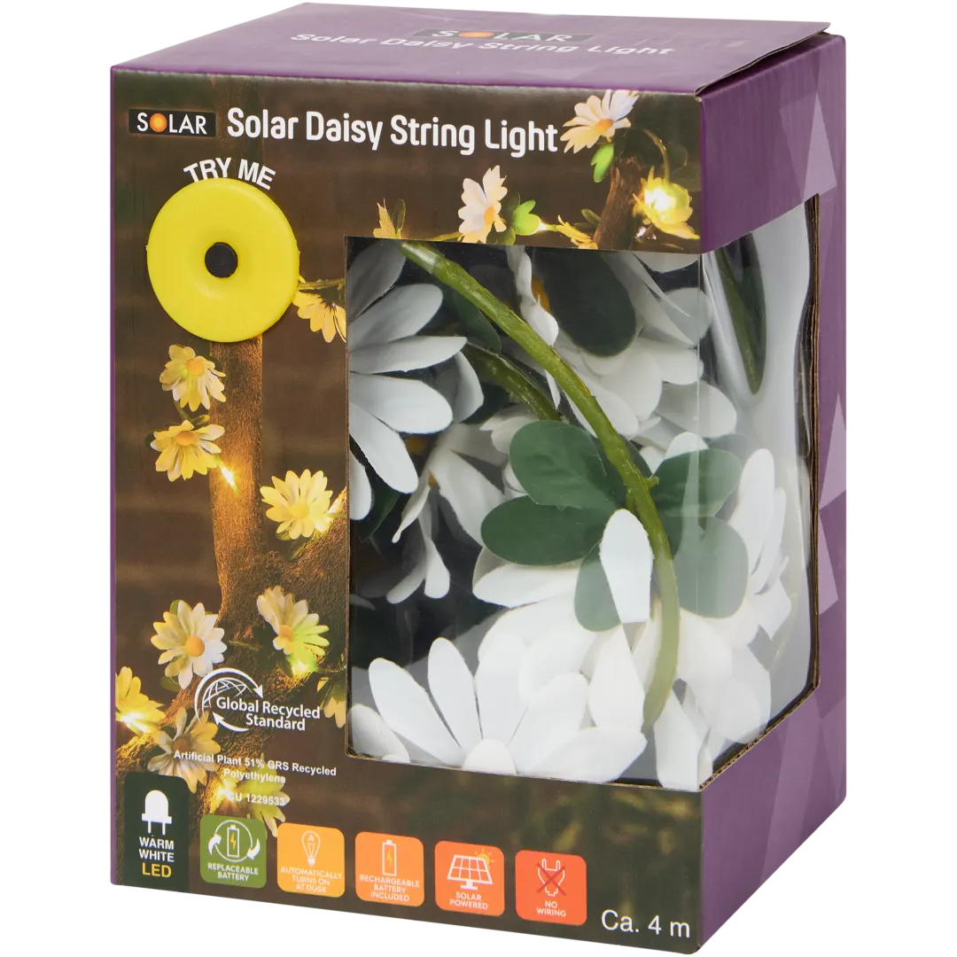 Solární světelný řetěz Solar 4