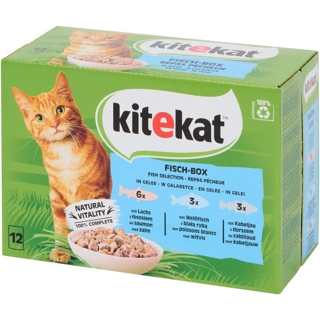 Repas en sauce pour chat Kitekat 1