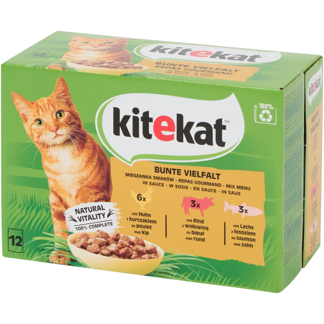 Sachets repas en sauce Kitekat