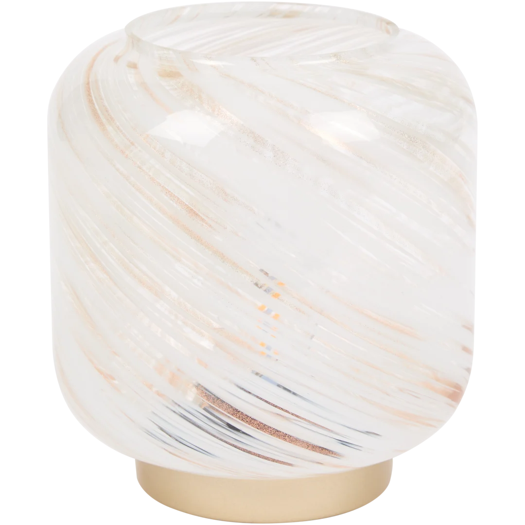 Lampe de table en verre 4