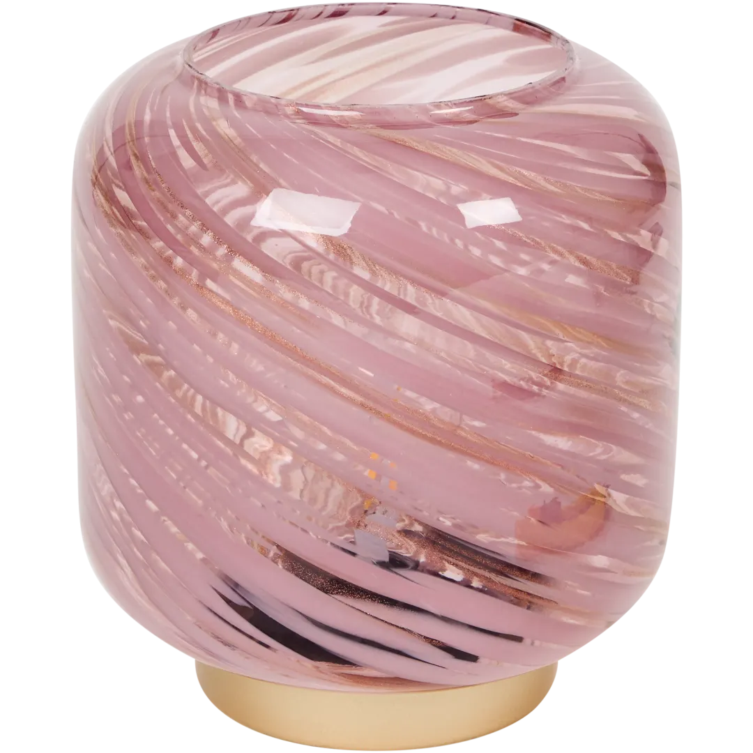 Lampe de table en verre 1