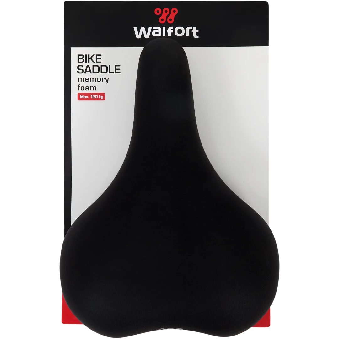 Sella bicicletta con memory foam Walfort 2