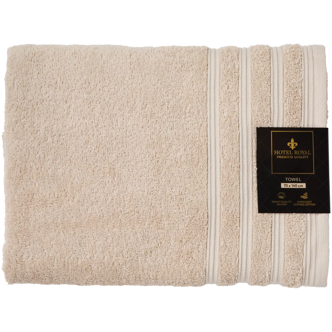 Asciugamano Hotel Royal Beige 3
