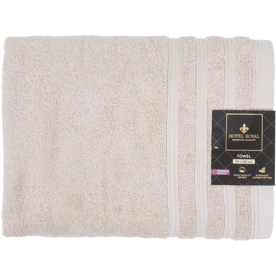 Asciugamano Hotel Royal Beige 3