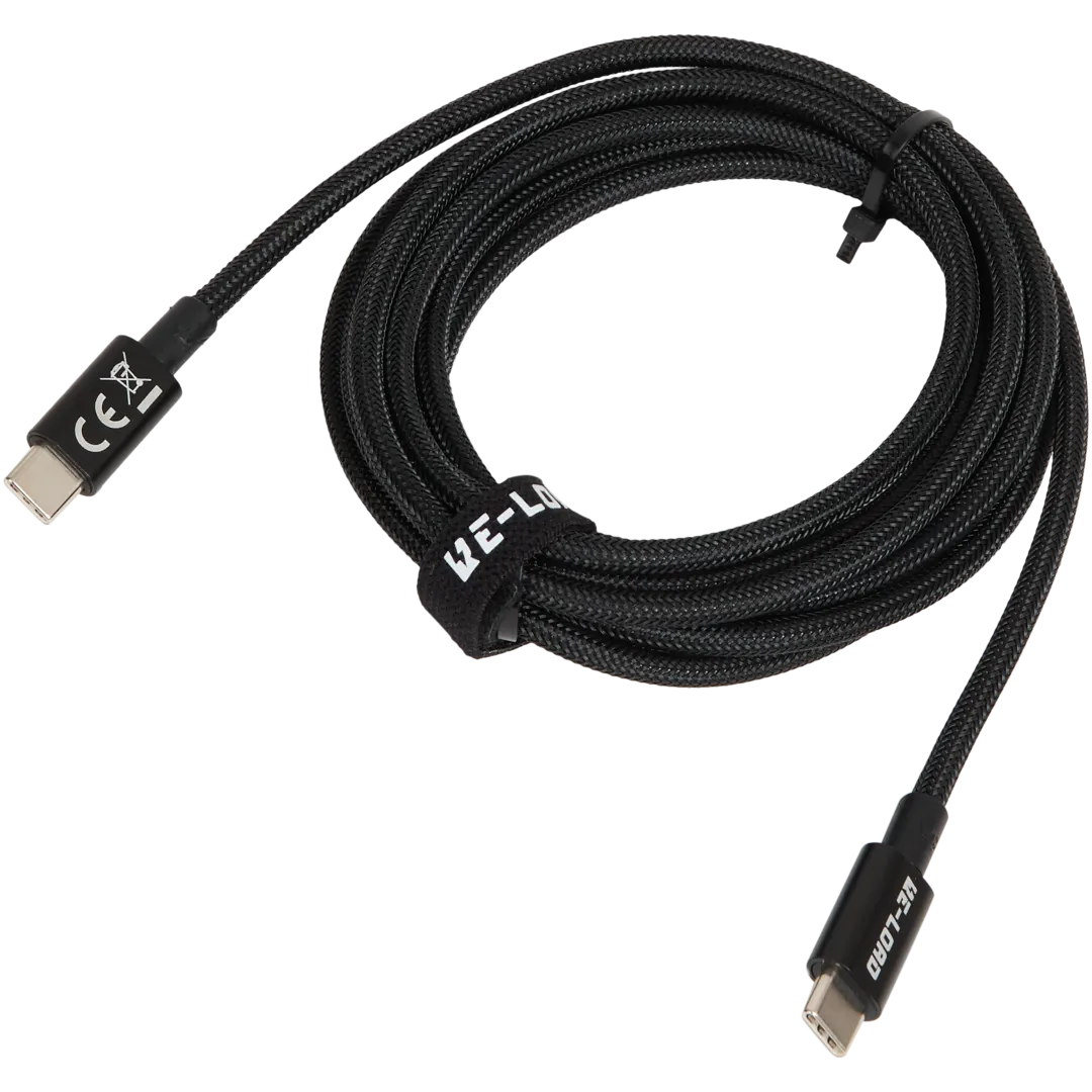 Re-load snelle laad- en datakabel USB-C naar USB-C 2.0 1