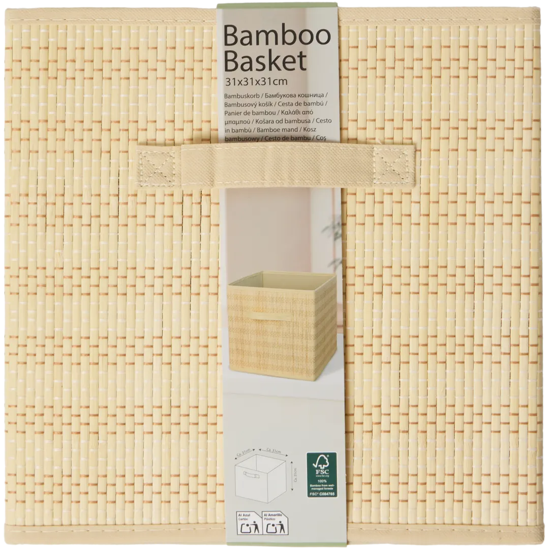 Bamboe opbergmand