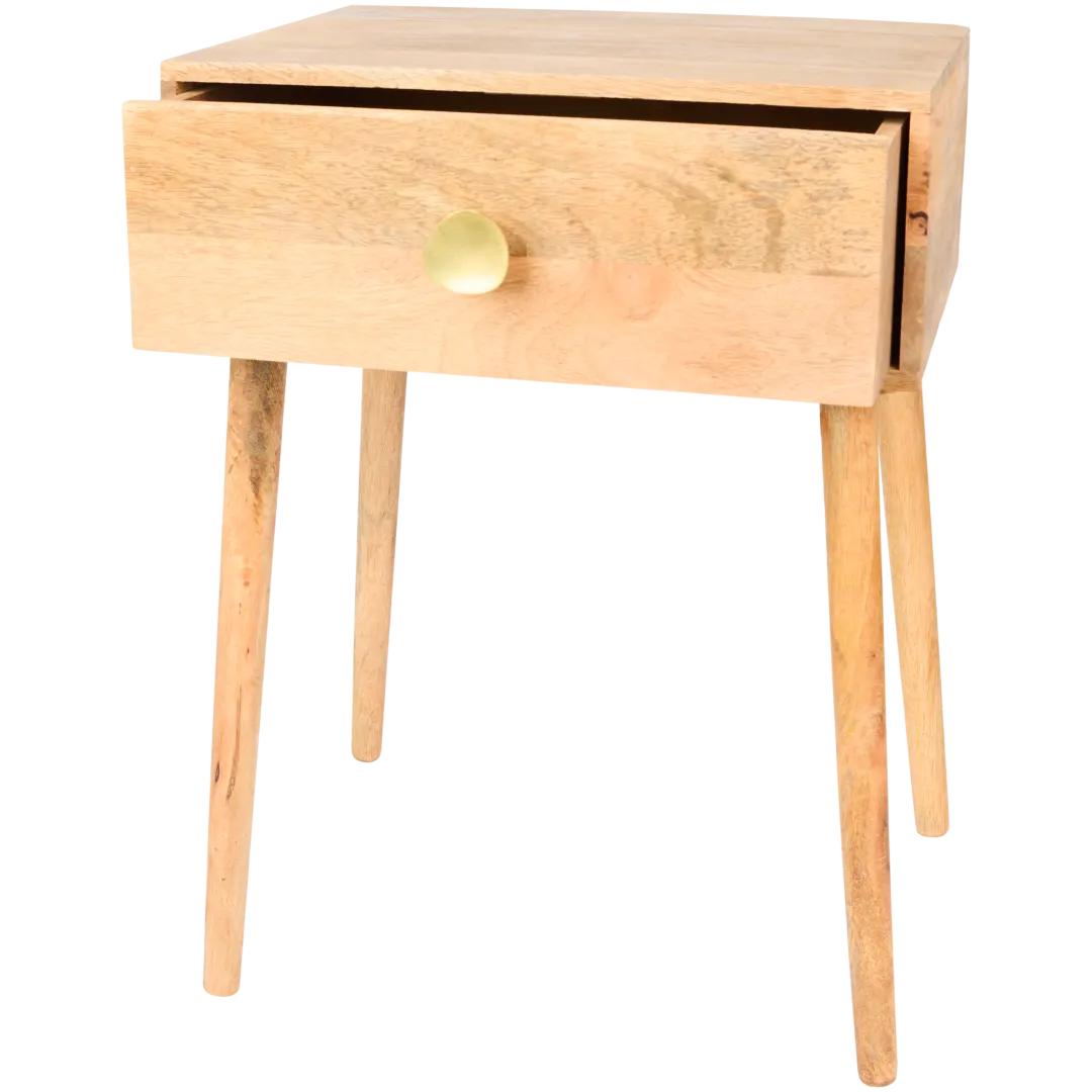 Drewniana szafka nocna 2