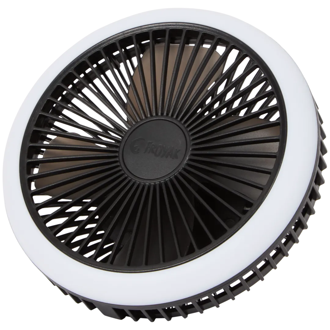 Froyak Akku-Ventilator mit Licht