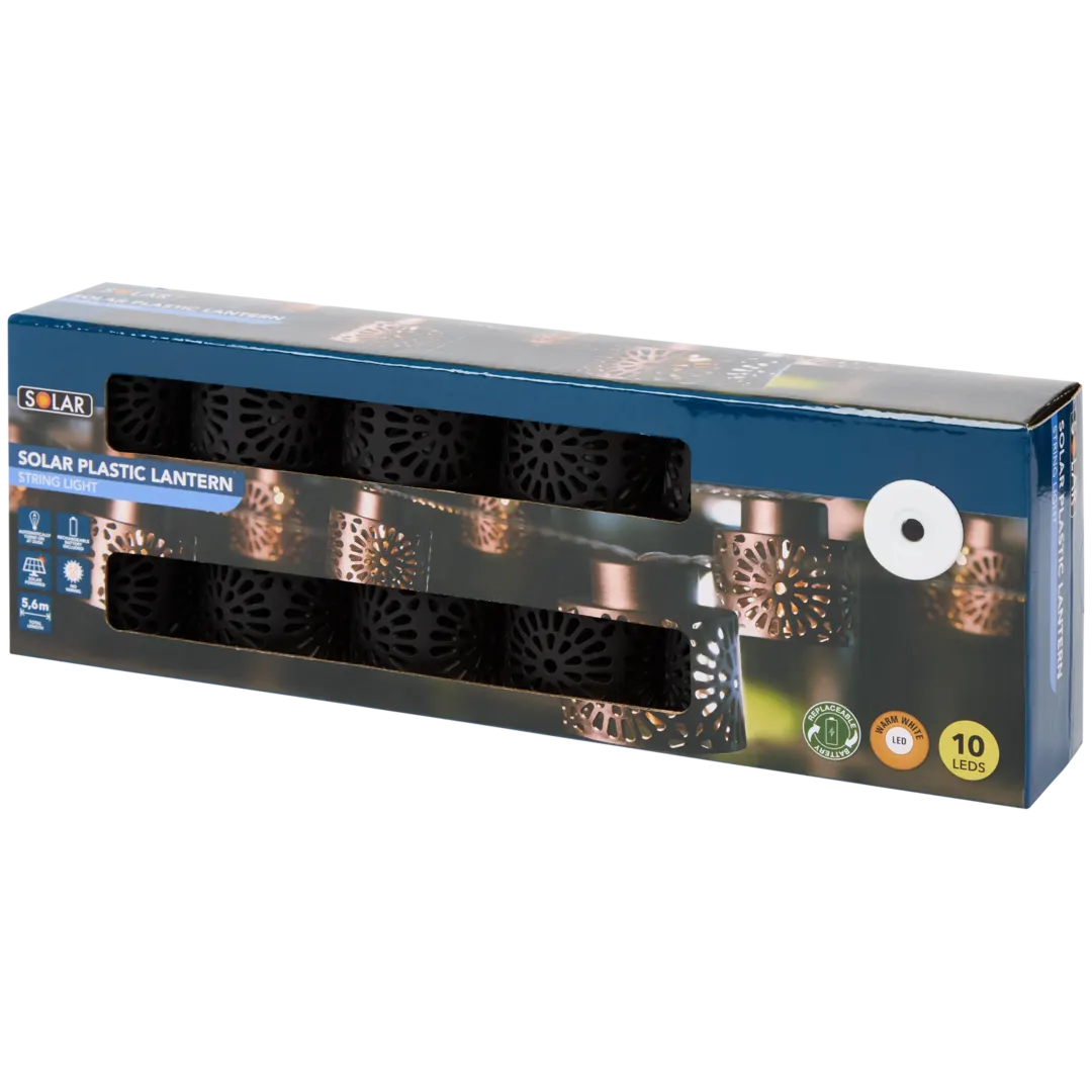 Guirlande lumineuse avec lanternes Solar 4