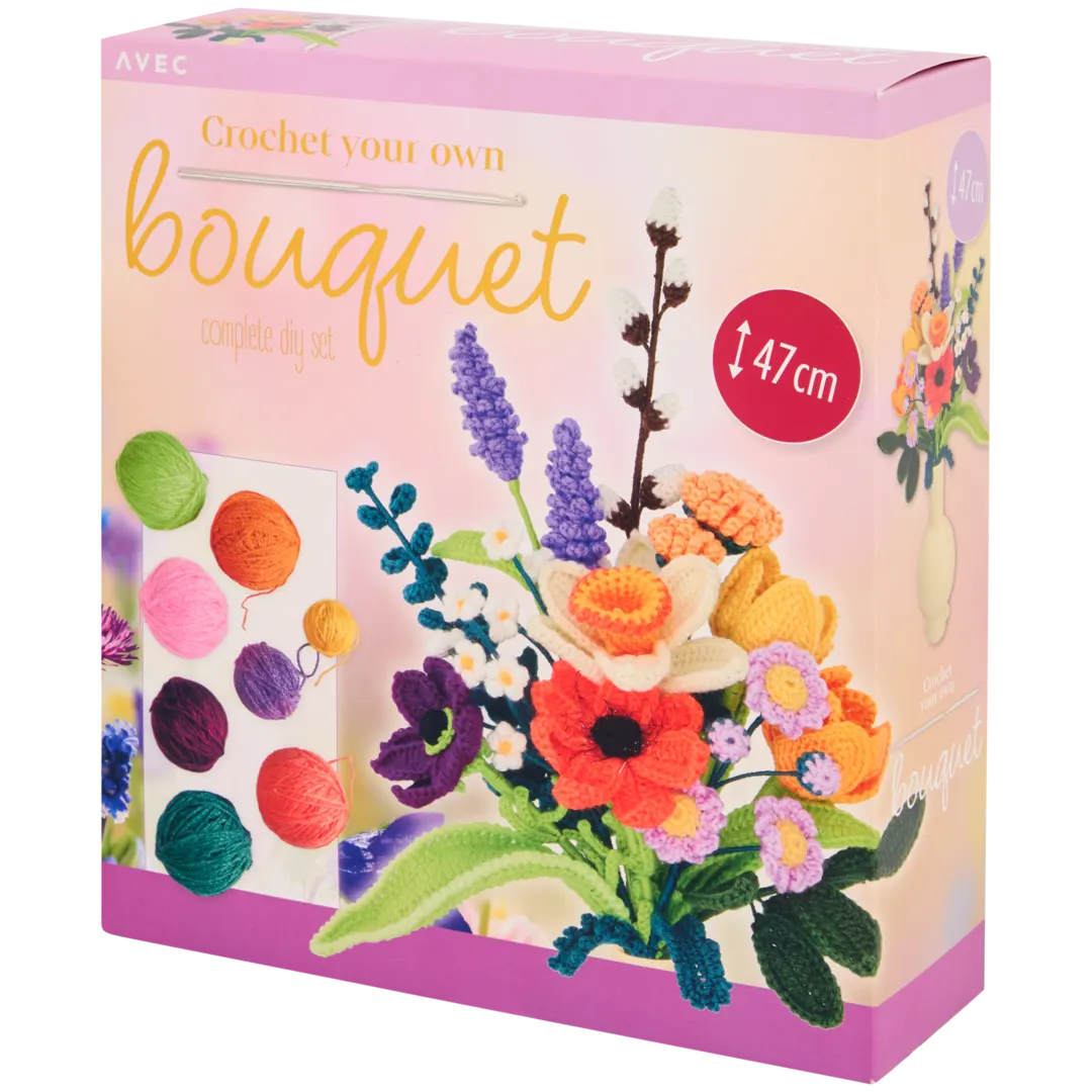 Szydełkowanie kwiatów Avec 1