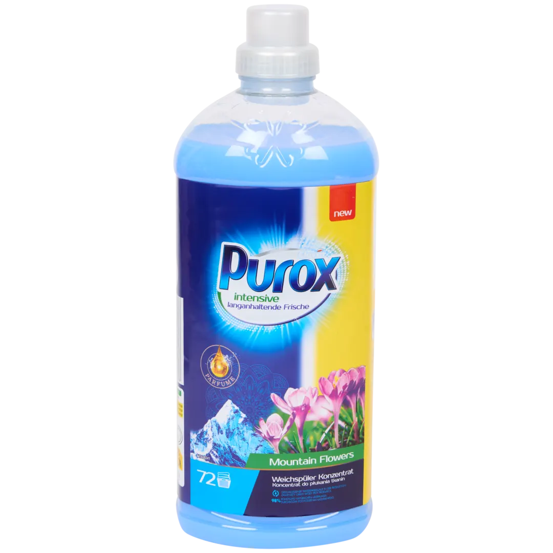 Płyn do płukania Purox Kwiaty górskie 1