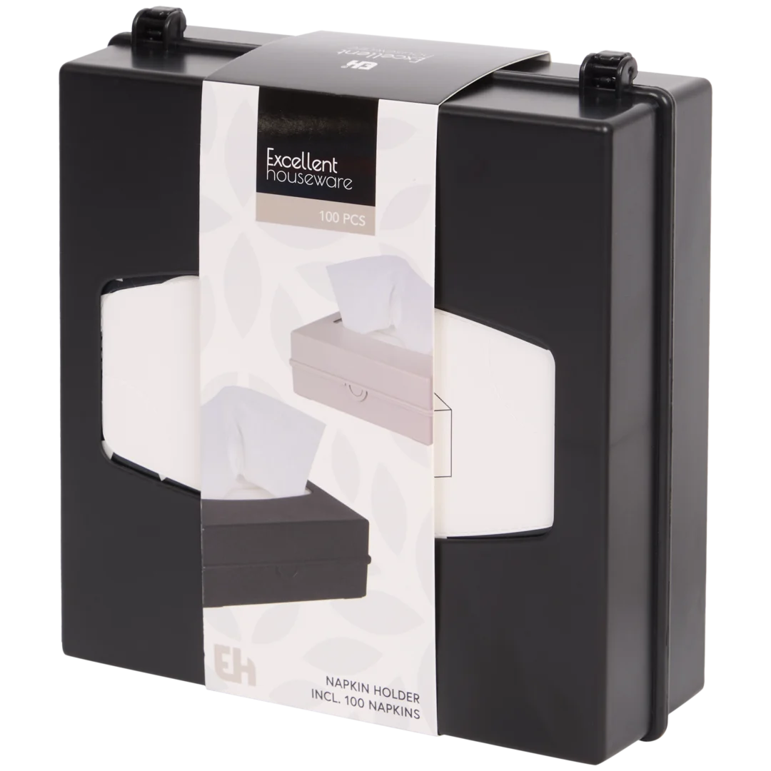 Servettenhouder met servetten