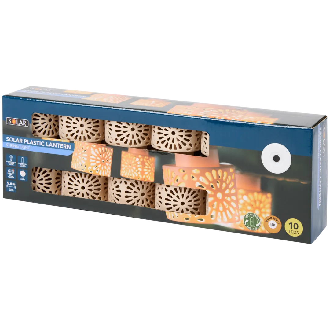 Guirlande lumineuse avec lanternes Solar 1