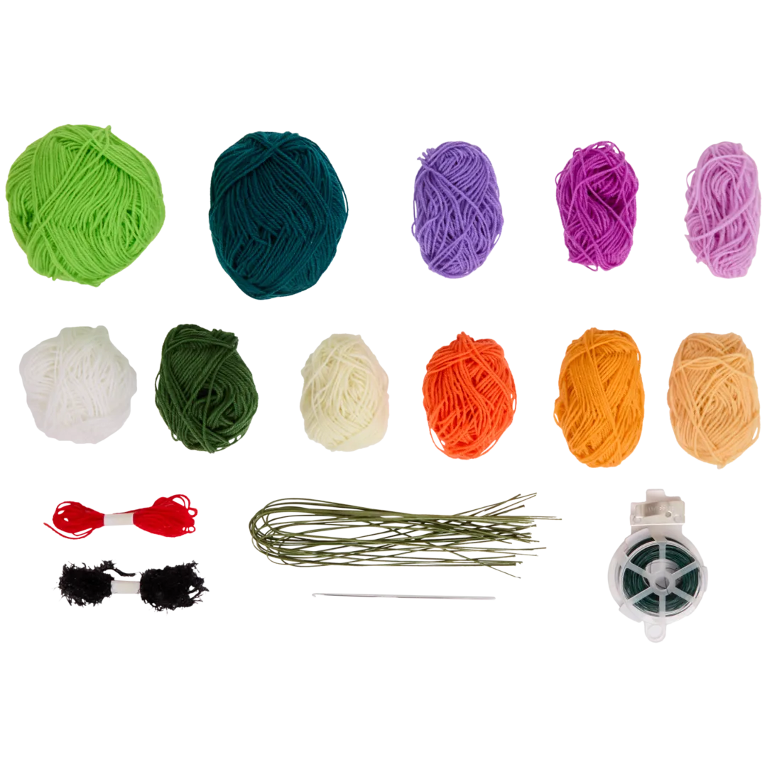 Szydełkowanie kwiatów Avec 2