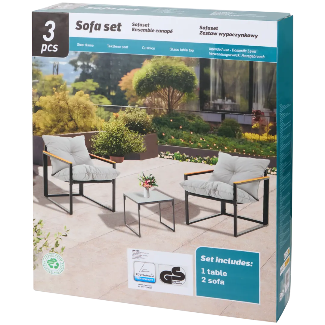 Salon de jardin Dominica 2