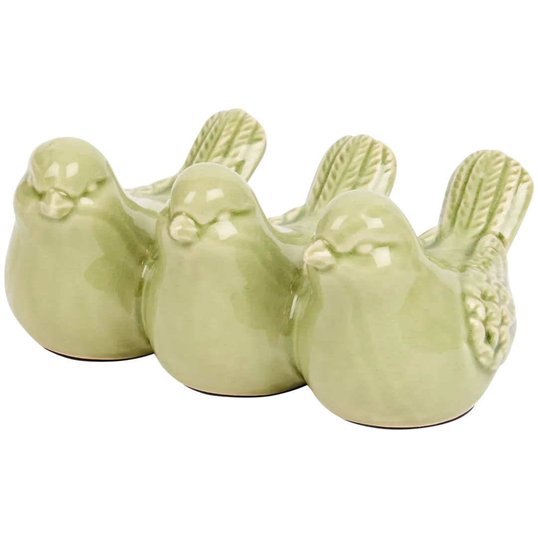 Seasons & Style Dekovögel aus Keramik 2