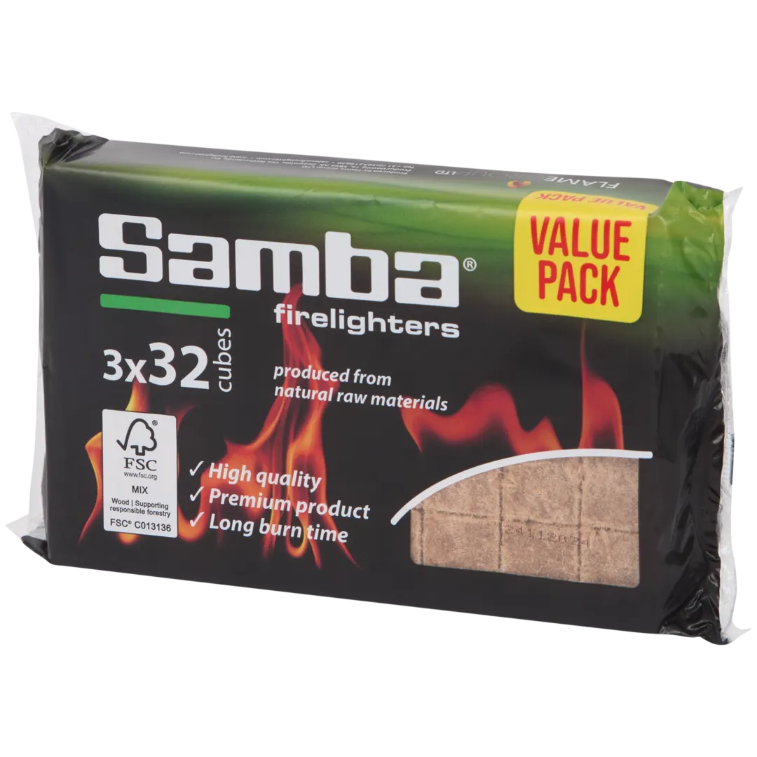 Samba aanmaakblokjes 1
