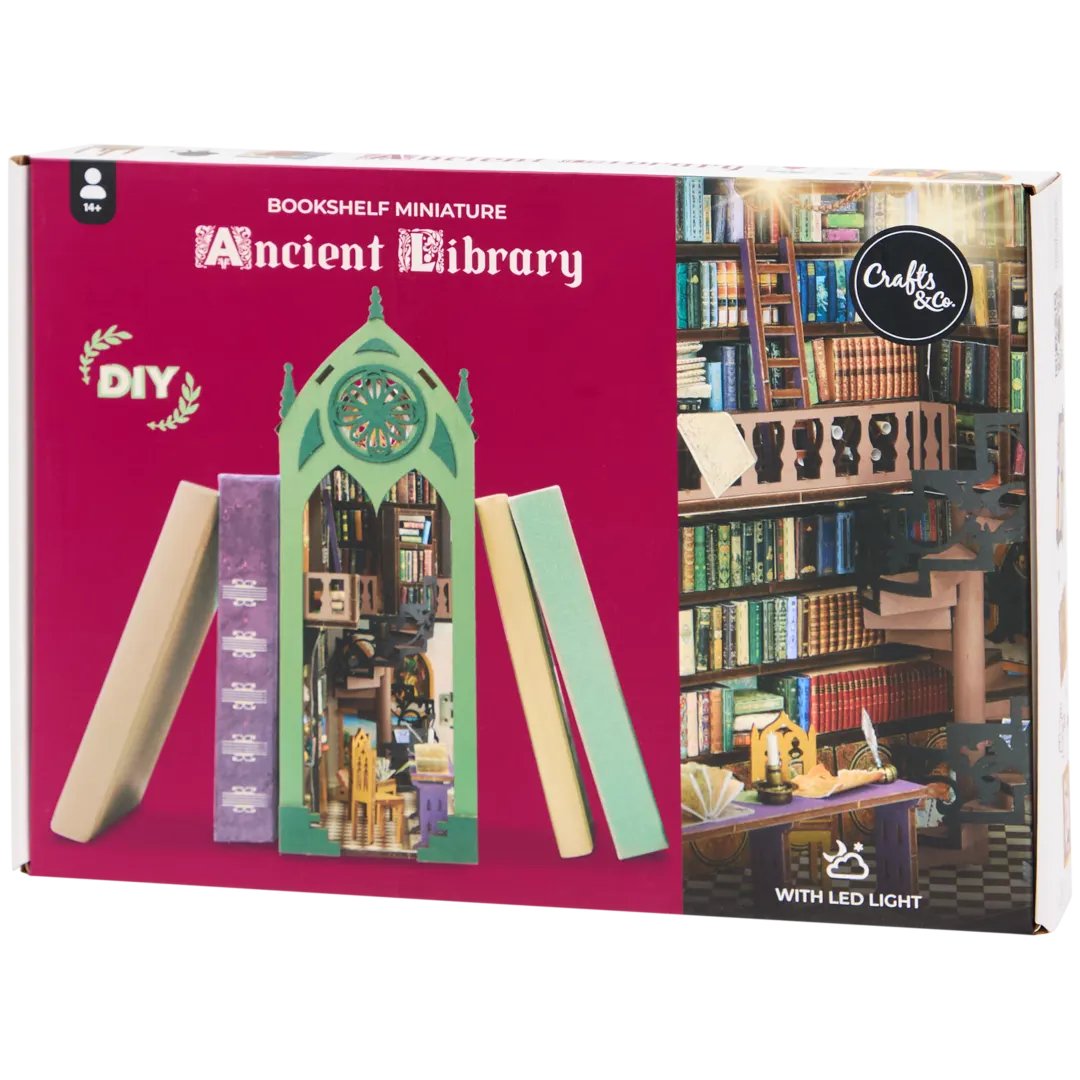 Crafts & Co maak je eigen boekenplank miniatuur 4