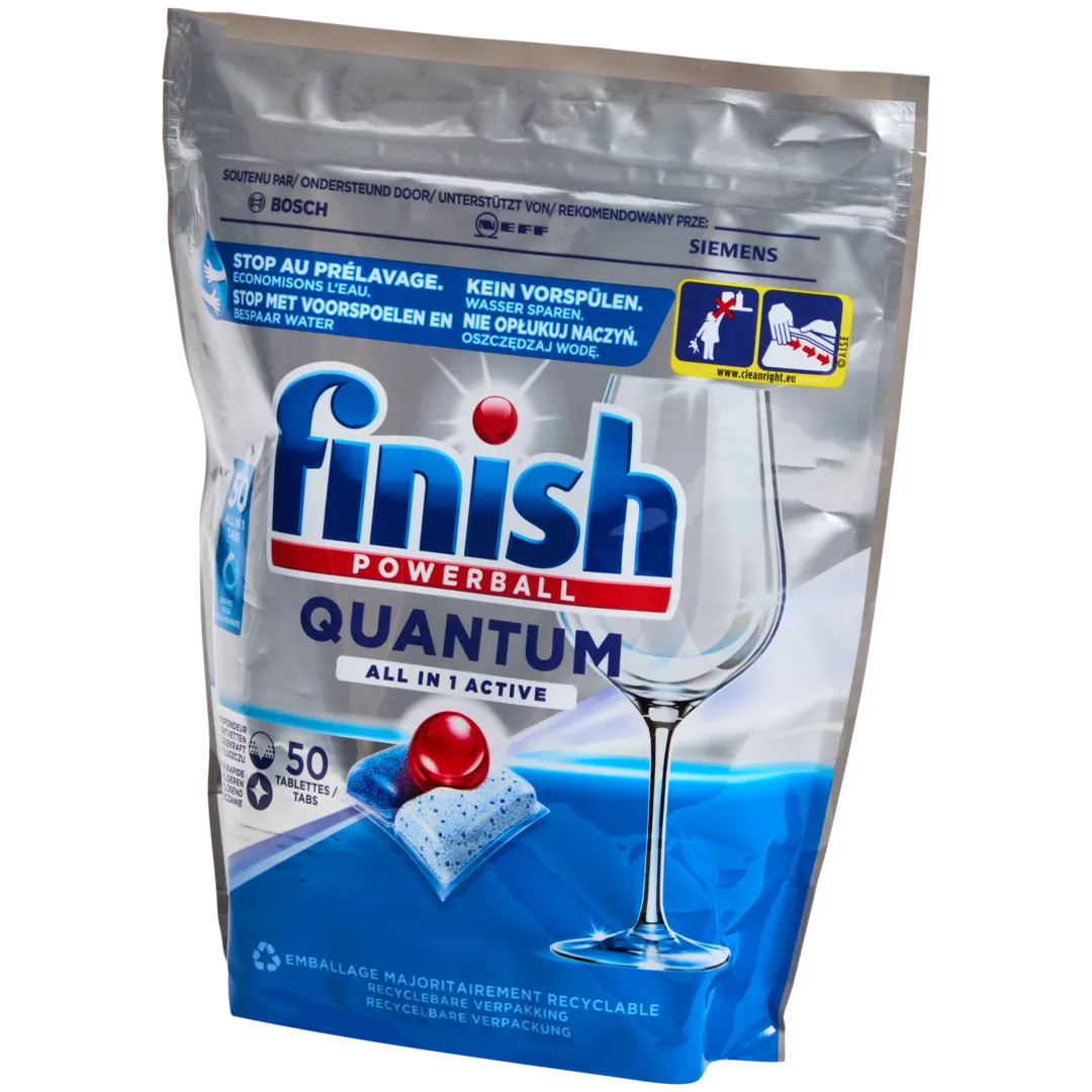 Finish Powerball vaatwastabletten Quantum All-In-1 Active
