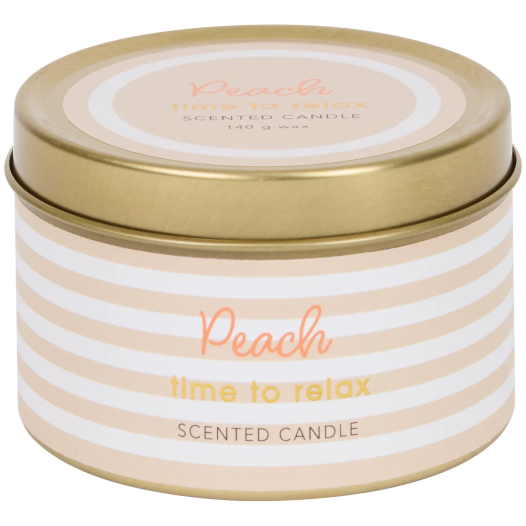 Bougie parfumée dans une boîte