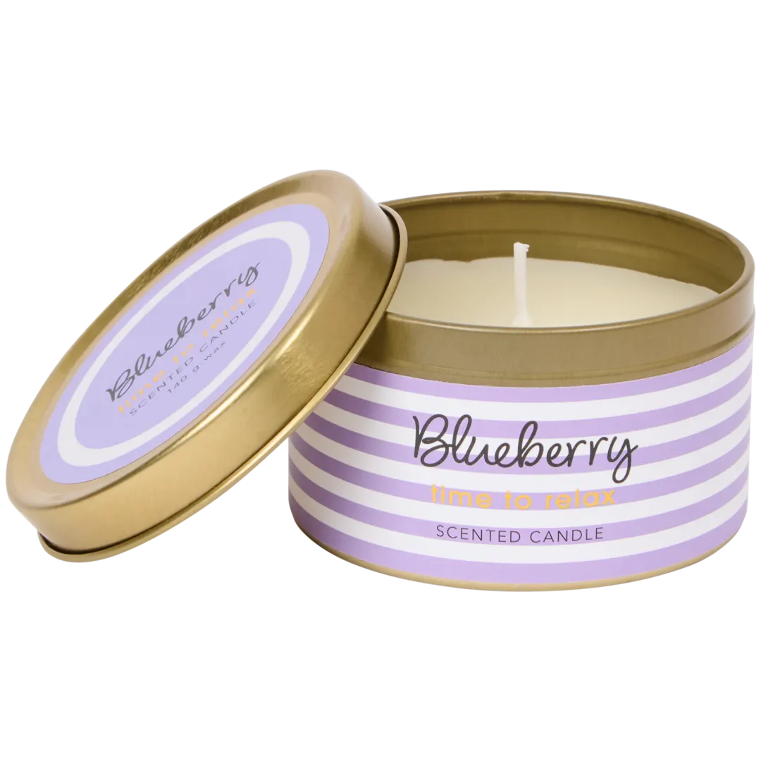 Bougie parfumée dans une boîte