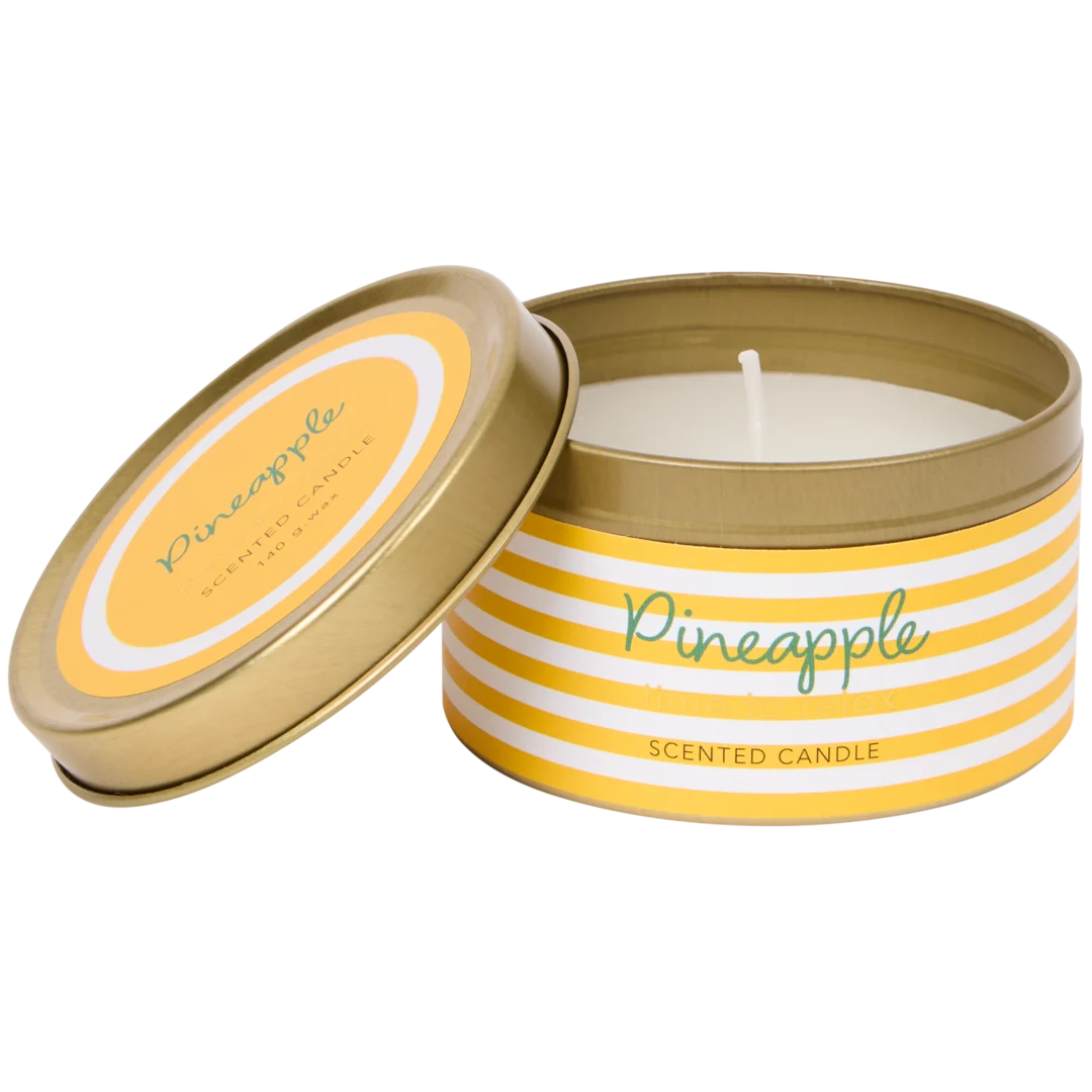 Bougie parfumée dans une boîte