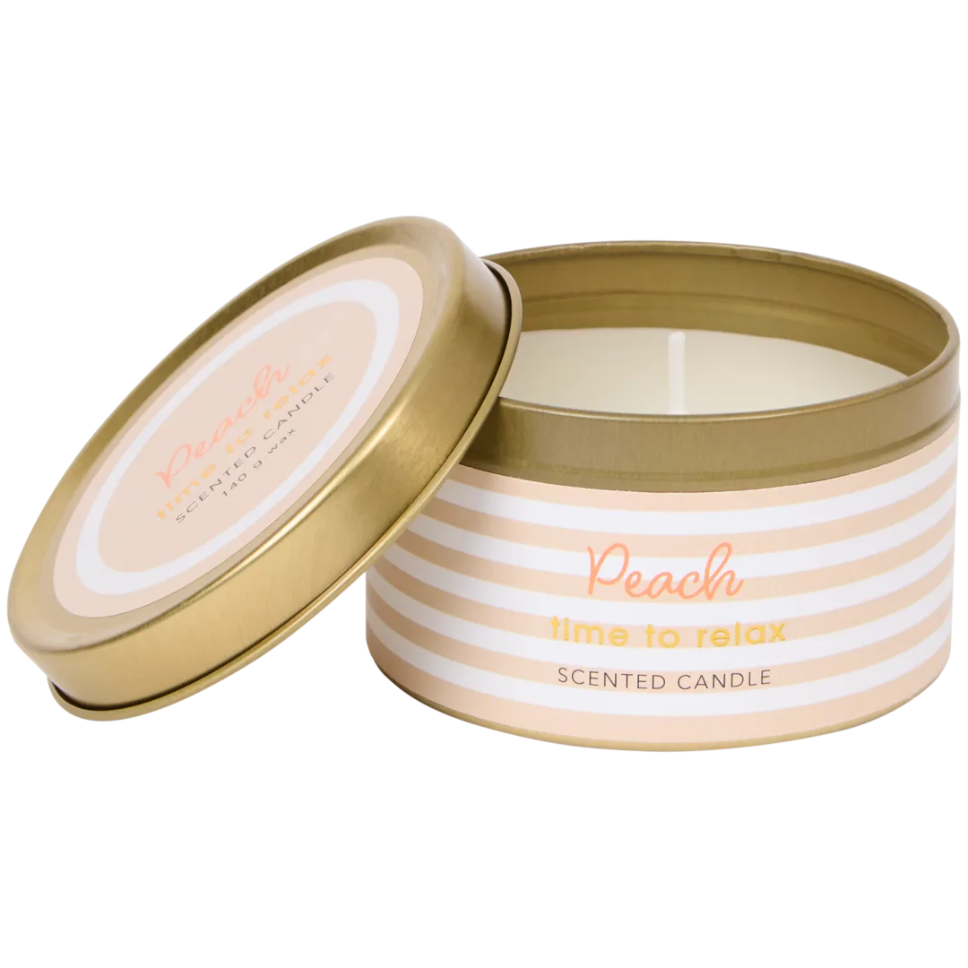 Bougie parfumée dans une boîte