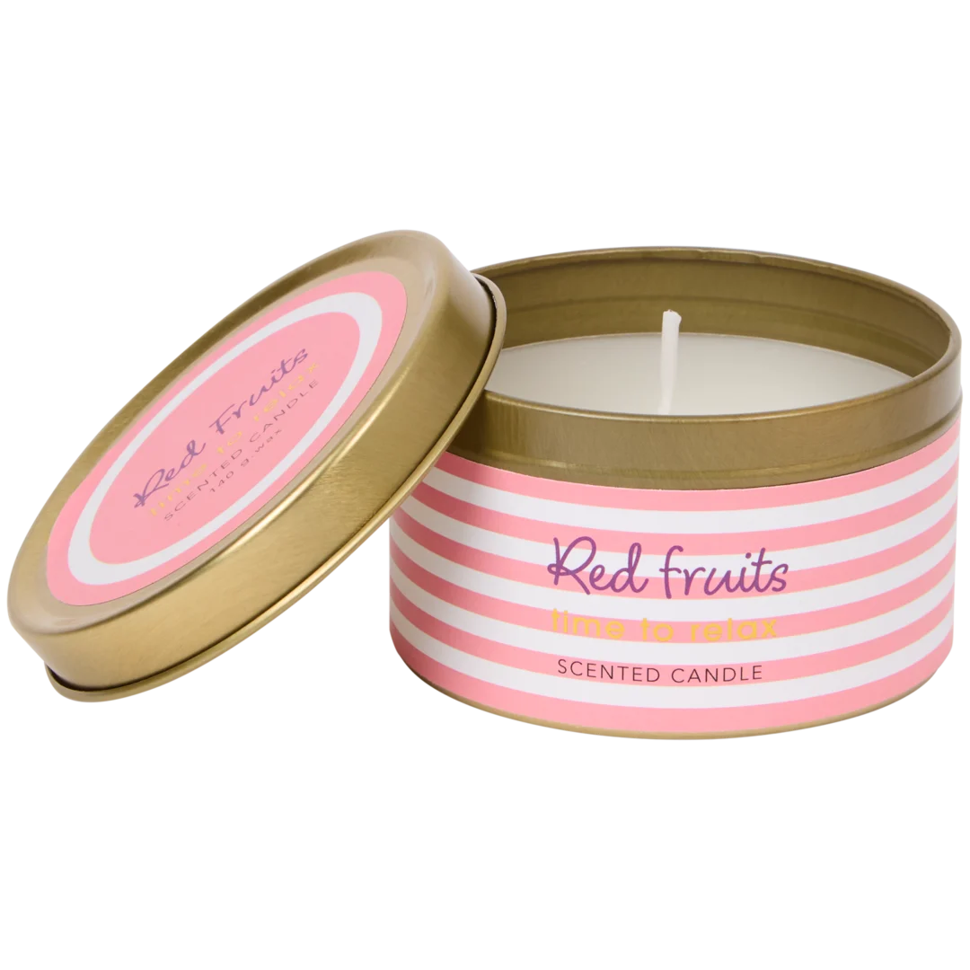 Bougie parfumée dans une boîte