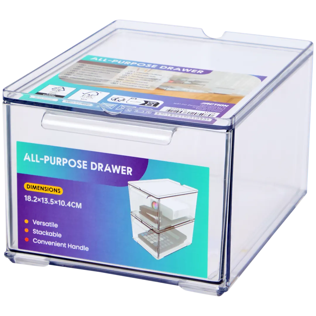 Boîte de rangement avec tiroir 3