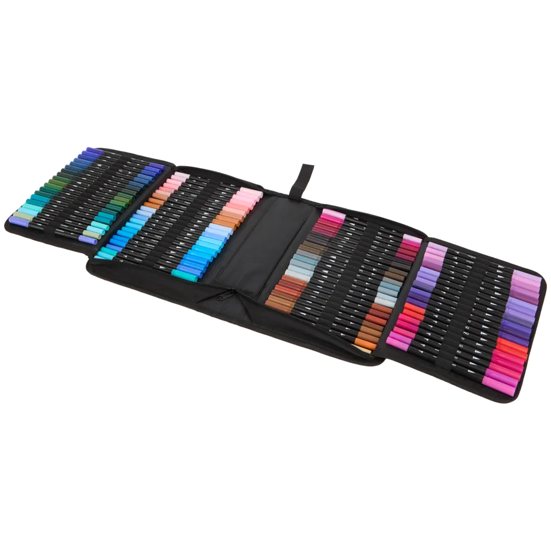 Feutres double pointe avec pochette Craft Sensations