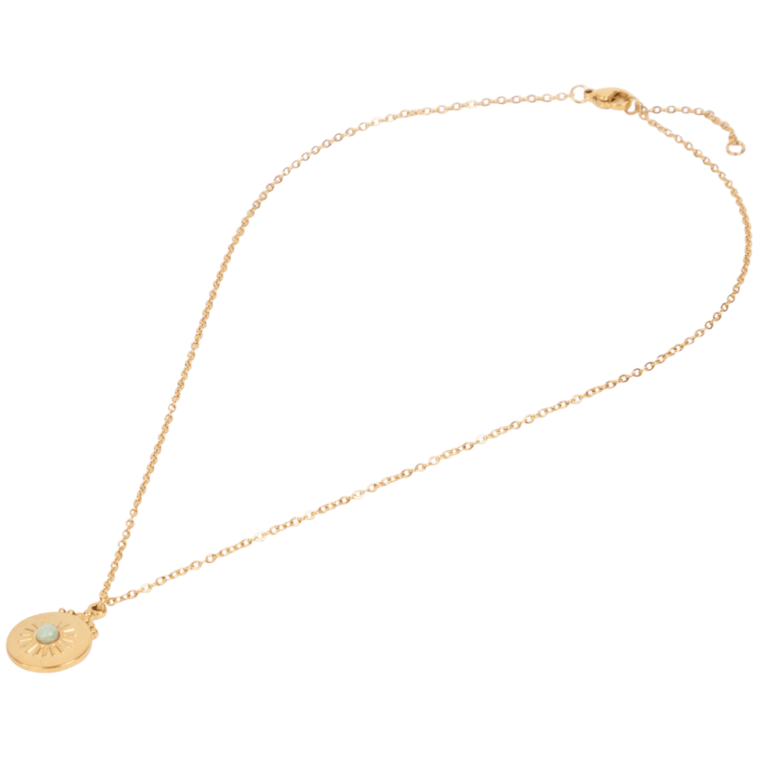 Collier avec pierre précieuse 4